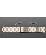 NOS Stainless Steel Silver Tone Watch Bracelet Band with Parts - 001MD -... - $39.59