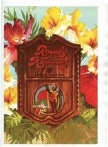 United Airlines Royal Hawaiian First Class Papa'aina Dinner Menu HNL 1980's - $37.62