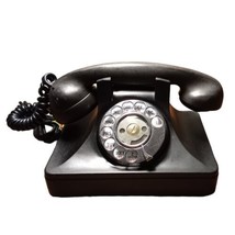 Vtg Black Bakelite Rotary Dial Desk Telephone North Electric Co. Unteste... - £66.99 GBP