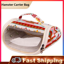 Hamster Carrier Bag Small Pet Portable Breathable Bag for Hedgehog Squirrel - £28.85 GBP