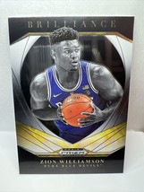2021-22 Panini Brilliance Prizm Draft Picks Zion Williamson #20 Duke, Pe... - $2.00