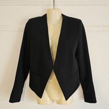 Topshop Black Tuxedo Blazer Jacket Size 4 - £19.71 GBP