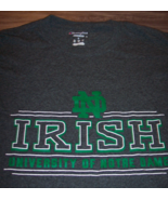 UNIVERSITY OF NOTRE DAME Fighting Irish T-SHIRT MENS SMALL Champion - $365.18 MXN
