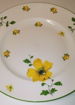 Royal Victoria Lunch Plate yellow flowers green replacement gift - £6.48 GBP