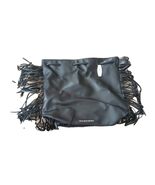 Victoria’s Secret Black Faux Leather Tassel Bag Backpack NWT - $21.34