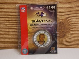 Anthony Weaver 2005 Baltimore Ravens Football Medallion RARE - £2.39 GBP