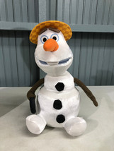 Disney Frozen 13&quot; Animated Talking Singing Olaf Snowman Plush With Video - £13.90 GBP