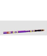Vntg Utah Jazz Wooden Pencil NBA Basketball Pentec Yellow Purple Very Ra... - $38.56