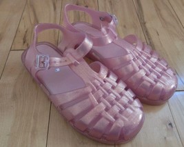 Mini Melissa Possession Fisherman Jelly Sandals Girls US Sz 1 Glitter Pi... - €29,95 EUR