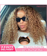 Honey Blonde Deep Wave Glueless Wigs Highlight Blonde 28inches 1.8 Unite... - $1,108.80