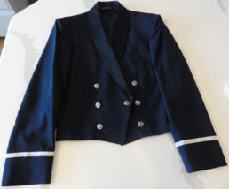 PATRIOT USAF AIR FORCE FORMAL MESS DRESS OFFICER BLUE UNIFORM JACKET COA... - $99.44