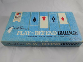 Chas Goren's Play and Defend Bridge Milton Bradley 1965 Vintage NO Cards - £7.79 GBP
