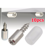 10PCS Self-Tapping Screws Cabinet Laminate Support Pegs with Non-Slip Sl... - $6.99