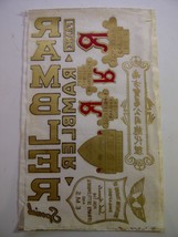 RAMBLER Transfer Decal Sticker For Rambler Vintage Bicycle NOS - $30.00