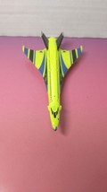 Mattel Matchbox Hero City Sky Buster 2005 Hypersonic Jet Yellow Die Cast - $195.04 MXN