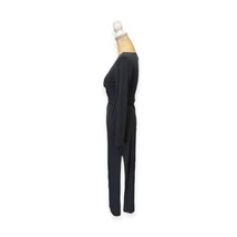 LSPACE Hayden Long Sleeve Midi Dress Size M Medium Black - £34.02 GBP