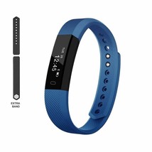 Color: BLUE - SmartFit Slim Activity Tracker And Monitor Smart Watch Wit... - $798.07 MXN