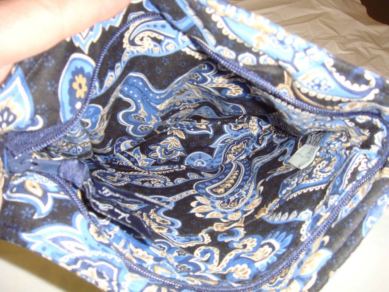 Vera Bradley Hipster Windsor Navy Purse Item image 8