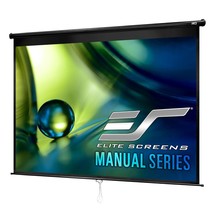 Manual Series, 120-Inch 4:3, Pull Down Manual Projector Screen With Auto... - $509.99