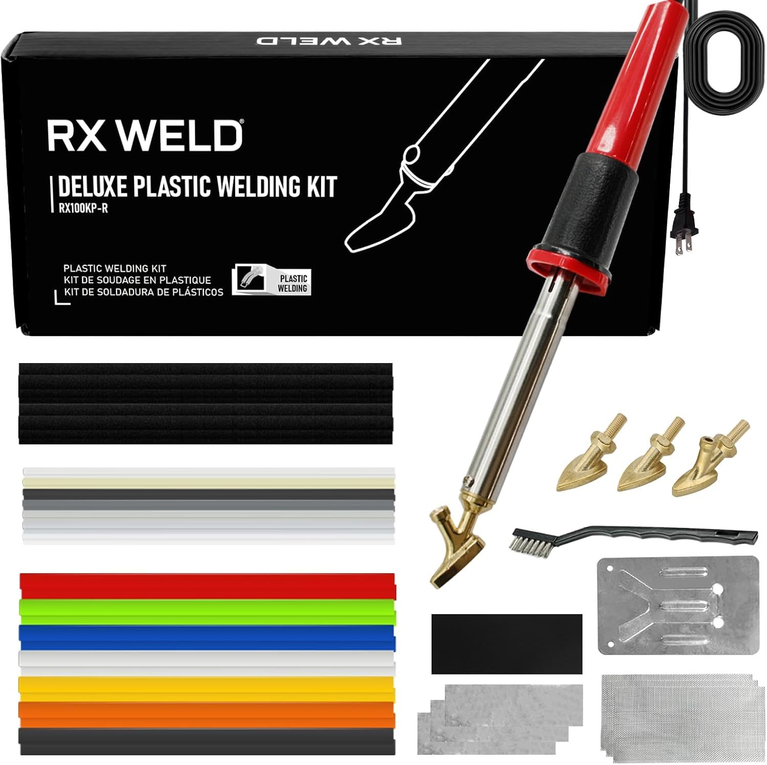 RX WELD Deluxe Plastic Welder, 100W Repair Kit for Automotive Car...  - $72.29