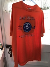 Say Zuzu On Tour-Broken White Records-Hanes Beefy-T-XL- Shirt - £39.18 GBP