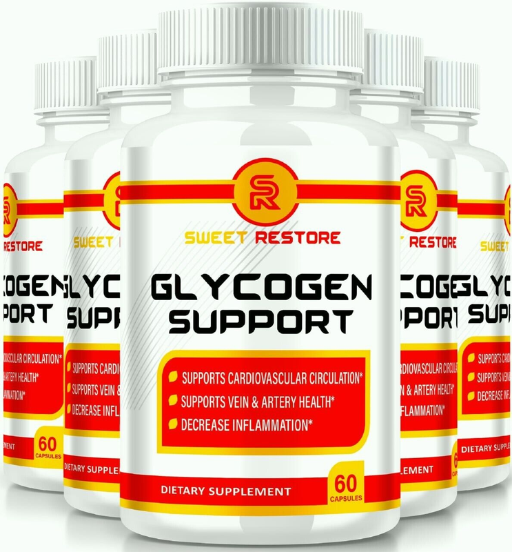(5 Pack) Sweet Restore Glycogen Support Pills to Regulate Blood Pressure... - $106.60