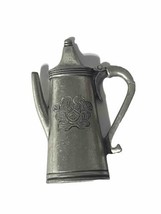 Vintage 1996 Pewter Decorative Ornate Pitcher Marked &#39;u.P.&#39; 2” - $10.40