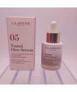 Clarins Tinted Oleo Serum 05 Healthy Glow Skin Tint Foundation 1oz - £22.36 GBP