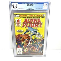 Alpha Flight #1 (1983) CGC 9.6/ NM+ X-Men 1st App Puck &amp; Marrina Marvel ... - £84.95 GBP