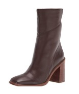 Franco Sarto Womens 8.5 M Dark Brown Leather Stevie High Heeled Boots NI... - $81.33