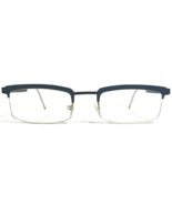 Lindberg Eyeglasses Frames Mod.4015 Matte Blue Strip Titanium 50-21-135 - $296.99