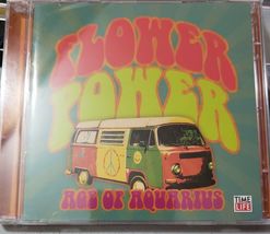 Time Life Flower Power Age Of Aquarius ( CD ) 2 CD Set - £10.36 GBP
