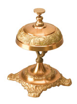 Zeckos 5 1 2 Inch Tall Brass Bell 3 1 4 Inch Diameter - £51.43 GBP