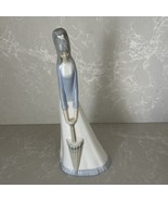 Vtg 1980’s Lladro Like Lady &amp; Umbrella Miguel Requena Porcelain Figurine... - €38,13 EUR