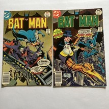 Batman #286 &amp; 287 1977) / Vg / Joker Penguin Jim Aparo Mike Grell Bronze Age Dc - £18.78 GBP