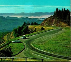 Waterrock Knob Overlook Blue Ridge Parkway Western North Carolina Postcard S22 - $3.91