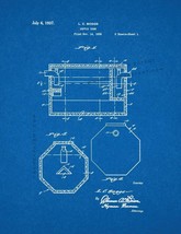 Septic Tank Patent Print - Blueprint - £6.30 GBP+