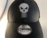New Era 39THIRTY Flexfit Medium/Large Marvel Punisher Skull Logo Cap Hat - £33.97 GBP