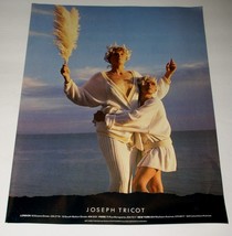 Joseph Tricot The Face Magazine Photo Ad Vintage 1985 - £13.27 GBP