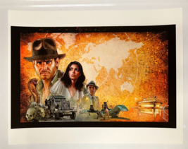 Jason Palmer SIGNED Indiana Jones Art Print ~ Raiders of Lost Ark Harrison Ford - £66.48 GBP