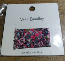 New Vera Bradley Colorful Hair Pins Sunburst Floral 14235-L13 - £7.86 GBP