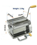 Shule PASTA &amp; ROLLER NOODLE MAKER High Quality Manual S/ Steel Fast Ship... - $72.66