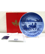 Bing &amp; Grondahl Jule-After 2005 Bringing Home the Christmas Tree Plate - $12.38