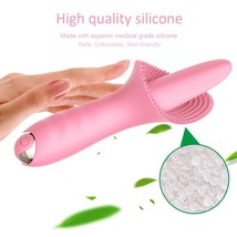 Lucky Tongue Licking G Spot Clitoral Vibrator Clit Tickler Sex Toy for Women 10  - £78.85 GBP