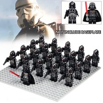 21pcs/lot Star Wars Darth Vader And Clone Shadow Stormtrooper Minifigures Block - £26.20 GBP