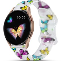 Transparent Band Compatible For Samsung Watch 4 Bands/Galaxy Watch 5 Ban... - $12.99