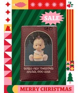 Precious Moments Ornament 1990 Baby&#39;s First Christmas Son Daughter Speci... - €8,03 EUR