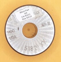 Mahr Federal AEP-12 .5182 XX H00 USA Master Setting Ring - $296.55 MXN