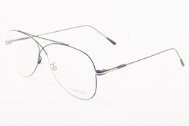 Tom Ford 5531 001 Black Aviator Eyeglasses TF5531 001 62mm - $189.05