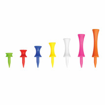 Plastic Graduated Castle Golf Tees. 7 Sizes, Various Colours - $1.79 CAD+